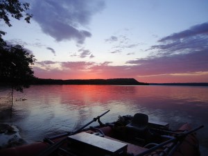 Sunset on the Lake of Tears